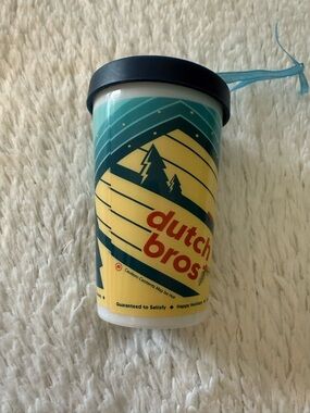 2018 Dutch Bros Skiing Ornament